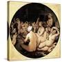 Turkish Bath-Jean-Auguste-Dominique Ingres-Stretched Canvas