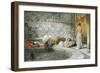 Turkish Bath-Domenico Morelli-Framed Giclee Print