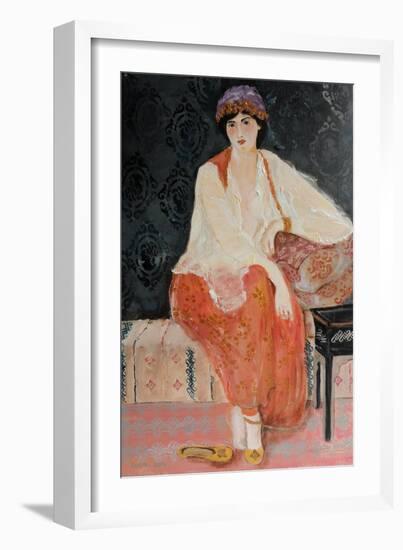 Turkish Beauty-Susan Adams-Framed Giclee Print