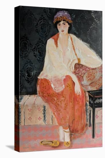 Turkish Beauty-Susan Adams-Stretched Canvas