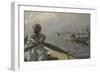 Turkish Boatman in the Constantinople Harbour, 1886 (W/C on Paper)-Anders Leonard Zorn-Framed Giclee Print