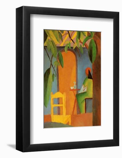 Turkish Café II-Auguste Macke-Framed Art Print