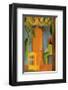 Turkish Café II-Auguste Macke-Framed Art Print