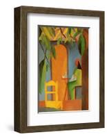 Turkish Café II-Auguste Macke-Framed Art Print