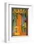 Turkish Café II-Auguste Macke-Framed Art Print