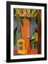 Turkish Café II-Auguste Macke-Framed Art Print