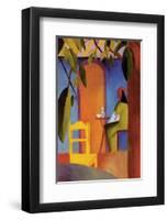 Turkish Cafe II-Auguste Macke-Framed Premium Giclee Print