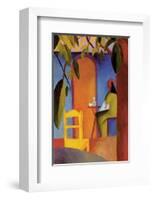 Turkish Cafe II-Auguste Macke-Framed Premium Giclee Print