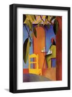 Turkish Cafe II-Auguste Macke-Framed Premium Giclee Print