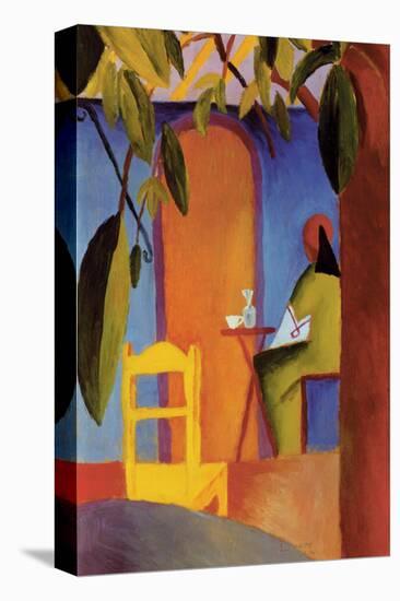 Turkish Cafe II-Auguste Macke-Stretched Canvas
