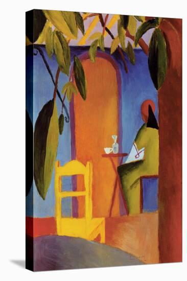 Turkish Cafe II-Auguste Macke-Stretched Canvas