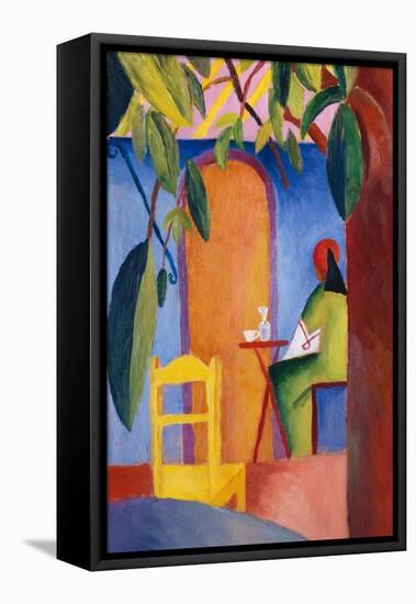 Turkish Cafe-August Macke-Framed Stretched Canvas