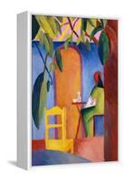 Turkish Cafe-August Macke-Framed Stretched Canvas