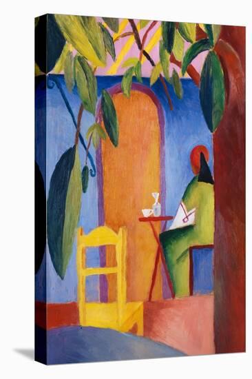 Turkish Cafe-August Macke-Stretched Canvas