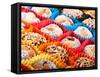 Turkish Candies and Sweets, Tasty Background-seqoya-Framed Stretched Canvas