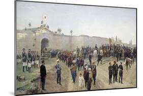 Turkish Capitulation at Nikopol on 4th June 1877, 1883-Nikolai Dmitrievich Dmitriev-Orenburgsky-Mounted Giclee Print