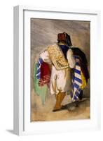 Turkish Carpet Seller, 1841-William James Muller-Framed Giclee Print