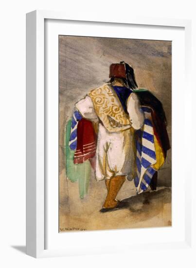 Turkish Carpet Seller, 1841-William James Muller-Framed Giclee Print