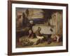 Turkish Children Playing with a Turtle (Souvenir De La Turquie D'Asi)-Alexandre Gabriel Decamps-Framed Giclee Print