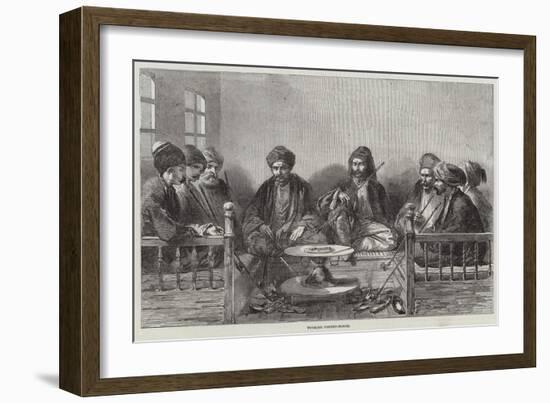 Turkish Coffee-House-null-Framed Giclee Print