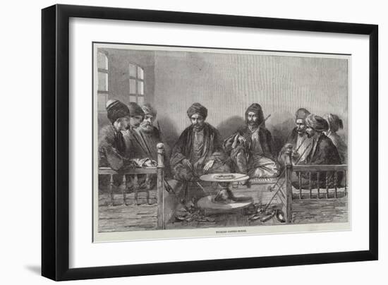 Turkish Coffee-House-null-Framed Giclee Print