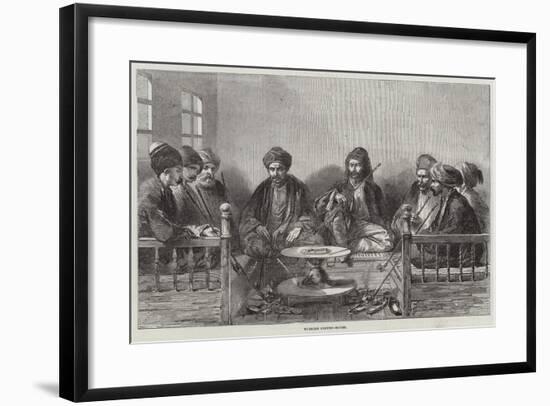 Turkish Coffee-House-null-Framed Giclee Print