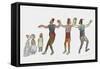 Turkish Dancers - Salonica-null-Framed Stretched Canvas