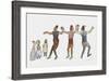 Turkish Dancers - Salonica-null-Framed Art Print