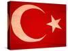 Turkish Flag, North Aegean, Izmir, Turkey-Walter Bibikow-Stretched Canvas