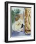 Turkish Flatbread with Sheep's Cheese and Olives-Eising Studio - Food Photo and Video-Framed Photographic Print