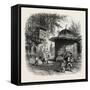 Turkish Fountain, Constantinople, Istanbul, Turkey, 19th Century-null-Framed Stretched Canvas