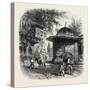 Turkish Fountain, Constantinople, Istanbul, Turkey, 19th Century-null-Stretched Canvas