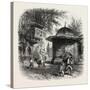 Turkish Fountain, Constantinople, Istanbul, Turkey, 19th Century-null-Stretched Canvas