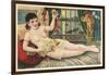 Turkish Harem Girl-null-Framed Art Print