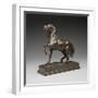 Turkish Horse, C.1838 (Bronze)-Antoine Louis Barye-Framed Giclee Print