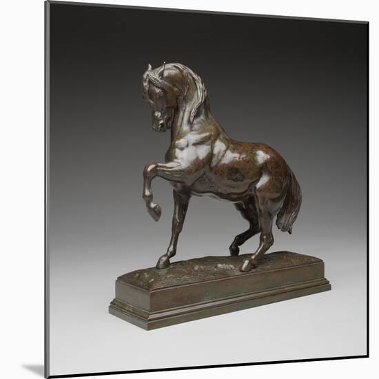Turkish Horse, C.1838 (Bronze)-Antoine Louis Barye-Mounted Giclee Print