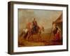 Turkish Horseman-August Querfurt-Framed Giclee Print