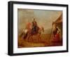 Turkish Horseman-August Querfurt-Framed Giclee Print