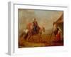 Turkish Horseman-August Querfurt-Framed Giclee Print