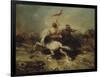 Turkish Horsemen, also known as the Flagship Turkish-Alexandre Gabriel Decamps-Framed Giclee Print