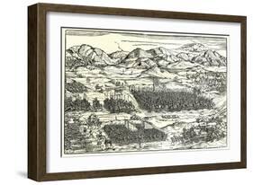 Turkish invasion of Austria-Michael Ostendorfer-Framed Giclee Print