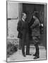 Turkish Leader Mustafa Kemal Ataturk Speaking W. His General, Ismet Pasha-null-Mounted Photographic Print