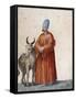 Turkish Man with Goat-Jacopo Ligozzi-Framed Stretched Canvas