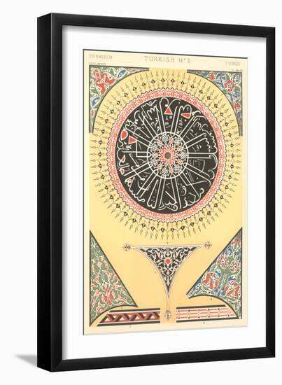 Turkish Mandala-null-Framed Art Print