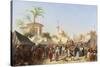 Turkish Market-Rudolph von Alt-Stretched Canvas