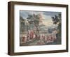 Turkish Marriage Procession, 1712-13-Scotin-Framed Giclee Print