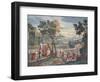 Turkish Marriage Procession, 1712-13-Scotin-Framed Giclee Print