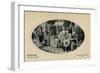 Turkish Merchants, Constantinople, Turkey-null-Framed Photographic Print