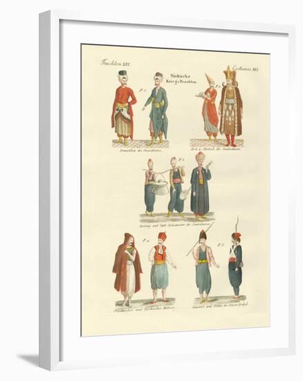 Turkish National Costumes-null-Framed Giclee Print