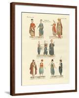 Turkish National Costumes-null-Framed Giclee Print